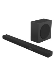 Hisense 3.1 Channel Bluetooth Soundbar With Wireless Subwoofer HS3100 Black