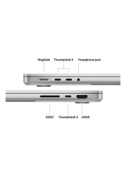 Apple MacBook Pro Laptop With 14-Inch Display Apple M4 Chip Processor 16GB RAM 512GB SSD Silver