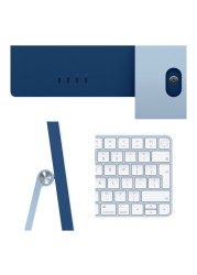 Apple iMac 24-Inch 8GB RAM 256GB SSD Full HD Monitor Arabic Blue