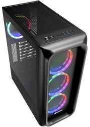 Sharkoon PC Gaming Desktop Intel i5-12400F 12TH GEN ASUS RTX 3050 16GB RGB DDR4 500GB NVMe SSD High-Performance
