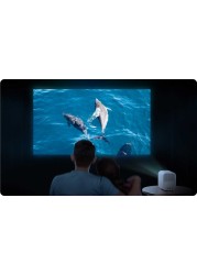 Mi Smart Projector 2 portable home cinema LED Light with DLP technology 1920×1080p Screen Size 60" to 120"