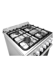 ميديا موقد غاز ​​4 شعلات EME6060-C - فولاذ مقاوم للصدأ 60×60 سم