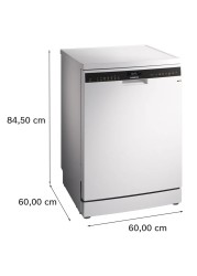 Siemens Free Standing Dishwasher SN25HW White 14 Place Settings 60cm