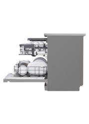 LG TrueStream QuadWash Dishwasher DFC513FV Prime Silver 14 Place Settings