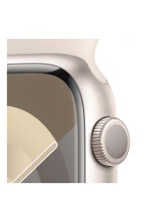 Apple Watch Series 9 GPS 41mm Starlight Aluminium Starlight Sport Band Medium/Large