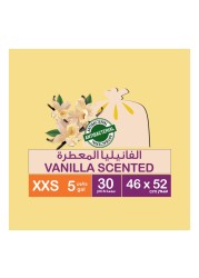 Enviro Care 5 Gallon Vanilla Scented Roll Beige 30 Garbage Bags