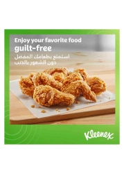 كلينكس مناديل مطبخ لإمتصاص السعرات الدهون، 3 طبقات، 50 ورقة، 8 لفات