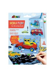 Avenir Scratch Greeting Cards AVCH2218(55-58) Assorted