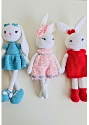 Premium Handcrafted Crochet Doll Delightful and Adorable Amigurumi Plush Toy 100% Cotton Made for Kids and Collectors, Perfect Gift and Nursery Decor
