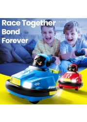 Remote Control Ejecting Bumper Cars High Speed RC Battle Cars with Ejector Seats, Multiplayer Toy Cars for Kids RC Battle Stunt Cars with LED Lights &amp; Sound, Ejecting RC Race Car Toddler Toys