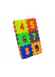 Matrax - Eva Puzzle Play Mat, Mathematics, 12 x 12 cm x 7 mm, 30 Pieces, BPA Free, Safe, Educational