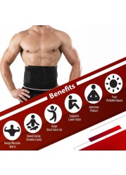 Fitto Waist Trimmer Belt for Women Waist Trainer Sauna Belt Tummy Toner Low Back and Lumbar Support with Sauna Suit Effect