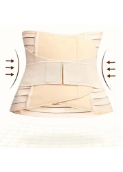 Breathable Postpartum Belly Binder &amp; Back Support Shapewear Maternity Pregnancy Belt for Abdominal Recovery, Waist &amp; Back Support, Adjustable &amp; Comfortable