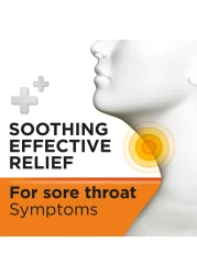 Strepsils Orange with Vitamin C Dual Anti-Bacterial Action Fast Effective Relief from Sore Throats 36 Lozenges