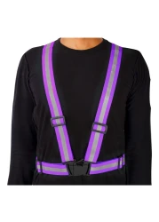 Spartan Reflective Vest Purple