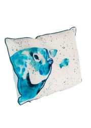 Biggdesign Anemoss Bream Patterned Rectangle Pillow, 100% Cotton Fabric
