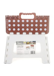 Simplify Polypropylene Folding Plastic Stool Medium 28.5x21.5x22cm