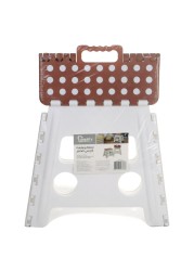 Simplify Polypropylene Folding Plastic Stool Large 28.5x21.5x32cm