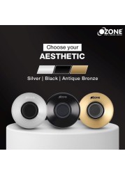 Ozone OZFL-55-F Fingerprint Access Automatic Locking System Smart Digital Furniture Lock (Antique Bronze)