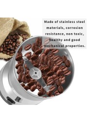 KKmoon-150W 300ml Stainless Steel Electric Coffee Machine Bean Grinder Blenders for Kitchen Office Home Use Grains Grinding Machine