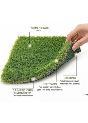 Egardenkart® Premium High Density Artificial Grass Carpet Fake Grass Turf 40mm