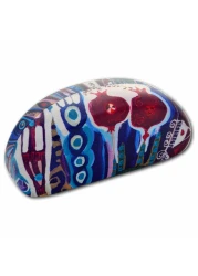 BiggDesign Blue Water Glasses Case