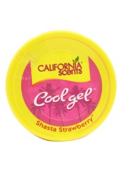 California Scents Shasta Raspberry Cool Gel Air Freshener Clear 70g