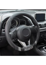 Sparco Steering Wheel Cover 38*8.2CM Grey Stripes