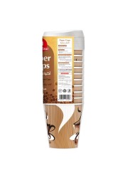Carrefour Ruffles Paper Cups with Lid 354ml 10 PCS