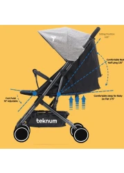 Teknum Yoga Lite Stroller - Black