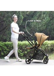 Teknum STROLL1 Reversible Travel Stroller - Khaki