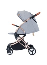 Teknum Feather Lite Traveller Stroller by Aimile - A1 - Grey