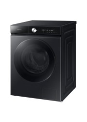 سامسونغ تحميل أمامي غسالة 11.5 كغ/8 كغ مع تقنية إيكوبابل وغسل AI، - أسود WD11BB944DGBGU