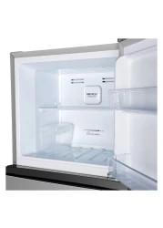 Hisense Double Door Top Mount Refrigerator RT264N4DGN Silver 264L
