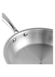 Vinod Platinum Triply, Stainless Steel and Aluminium Frypan, PTF20, 20cm