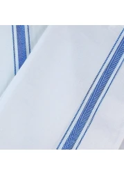 MahMir&reg; Towels Dish Towel, 16x27 Inches (40x70 cm) 100% Ring Spun Cotton Super Absorbent Linen Kitchen Towels, Soft Reusable Cleaning Bar and Tea Towels Set (6 pcs Pack, Blue)