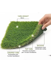 Egardenkart&reg; Premium High Density Artificial Grass Carpet Fake Grass Turf 40mm