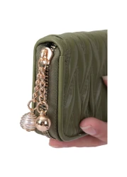 La Collections TU Small Wallet for Women Dark Green