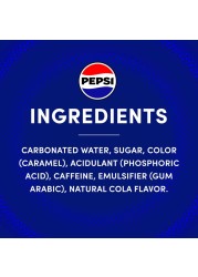 Pepsi Cola Berevage Glass Bottle 250ml Pack of 6