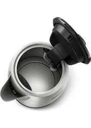 فيليبس غلاية ماء كهربائية من الستانلس ستيل بقوة 2200 واط - فضي HD9350