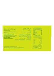 توينينغز أكياس شاي أخضر وشاي الزنجبيل 25 كيس شاي
