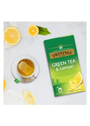 Twinings Lemon and Honey Green Tea Bags 25 Tea Bags