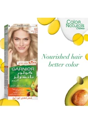 Garnier Color Naturals Creme Nourishing Permanent Hair Colour 9.1 Natural Extra Light Ash Blonde