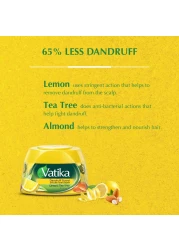 Dabur Vatika Naturals Dandruff Guard Hair Styling Cream Yellow 140ml