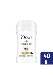 Dove Women Antiperspirant Deodorant Stick For Refreshing 48-Hour Protection Invisible Dry Alcohol Free 40g