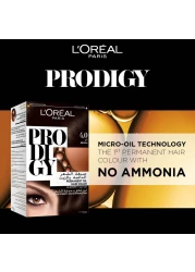 L'Oreal Paris Prodigy Ammonia-Free Permanent Oil Hair Colour 4.0 Brown
