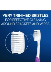 Oral-B Pro-Expert Ortho Orthodontic 35 Soft Manual Toothbrush Assorted Colors