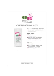 Sebamed Moisturizing Body Lotion 200ml