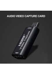 عام-1080P التقاط الفيديو بطاقة USB 2.0 لعبة فيديو لايف أداة الجري