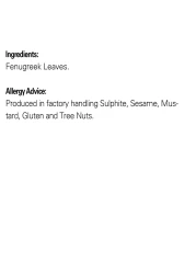 Shan Fenugreek Leaves, 50g